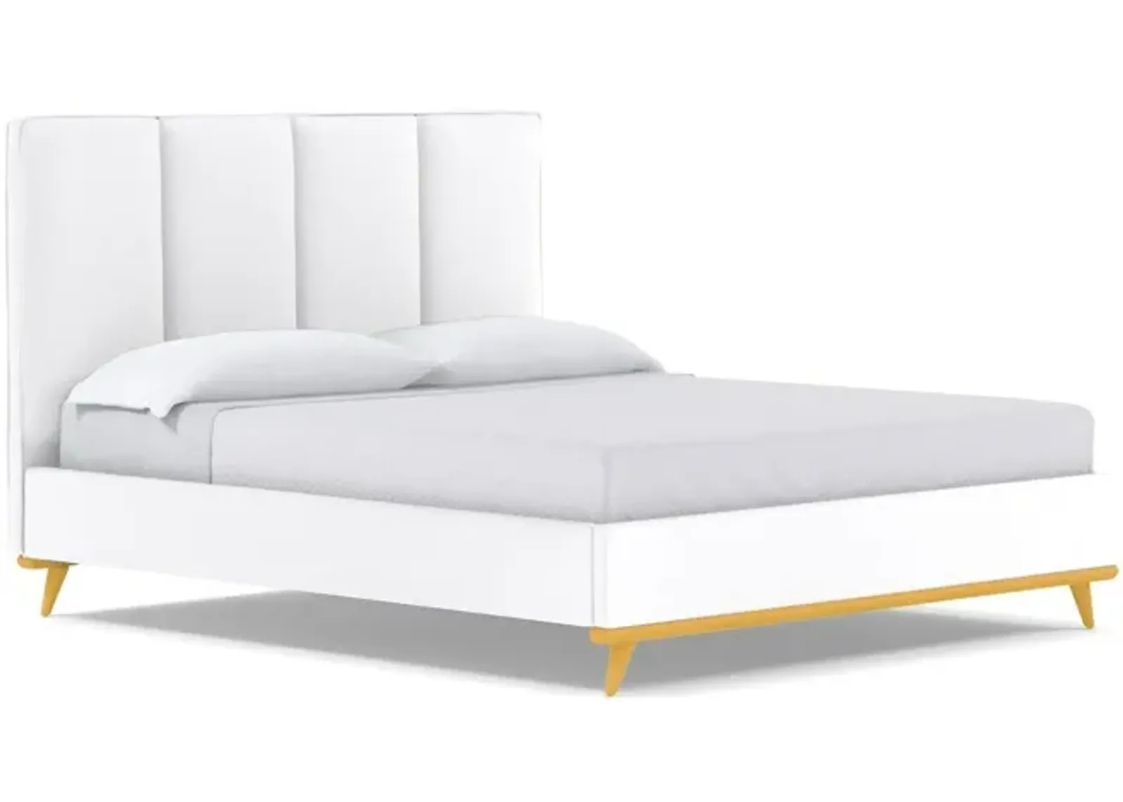 Carter Upholstered Velvet Platform Bed