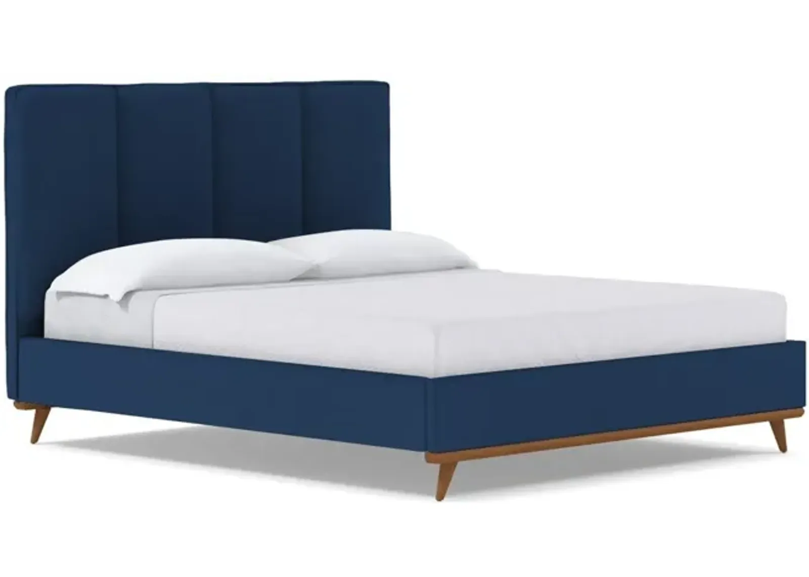 Carter Upholstered Velvet Platform Bed