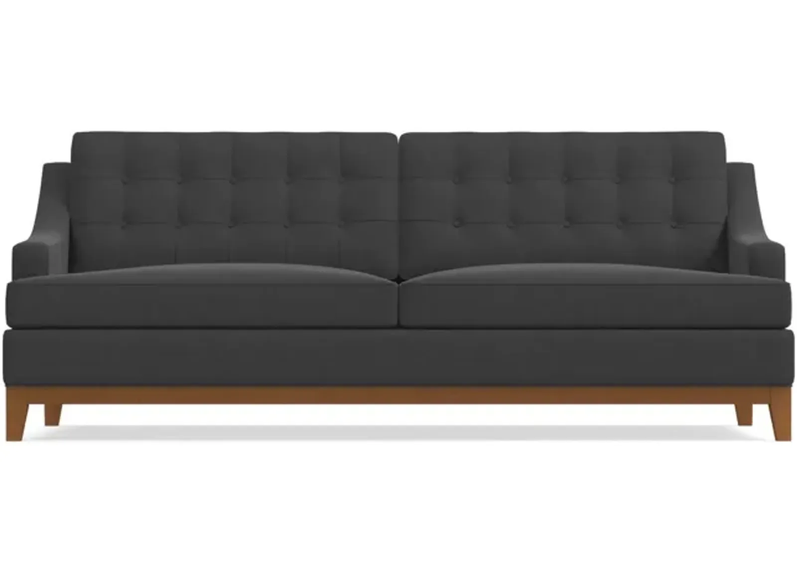 Bannister Velvet Queen Size Sleeper Sofa Bed