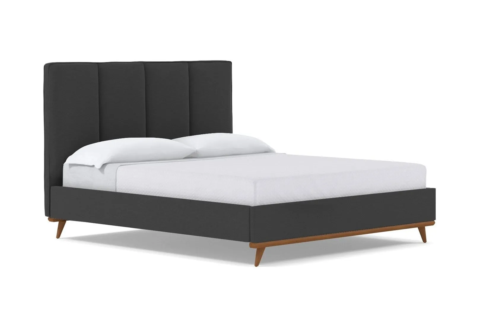 Carter Upholstered Velvet Platform Bed