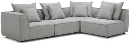 Riley 4pc Modular Sectional Sofa