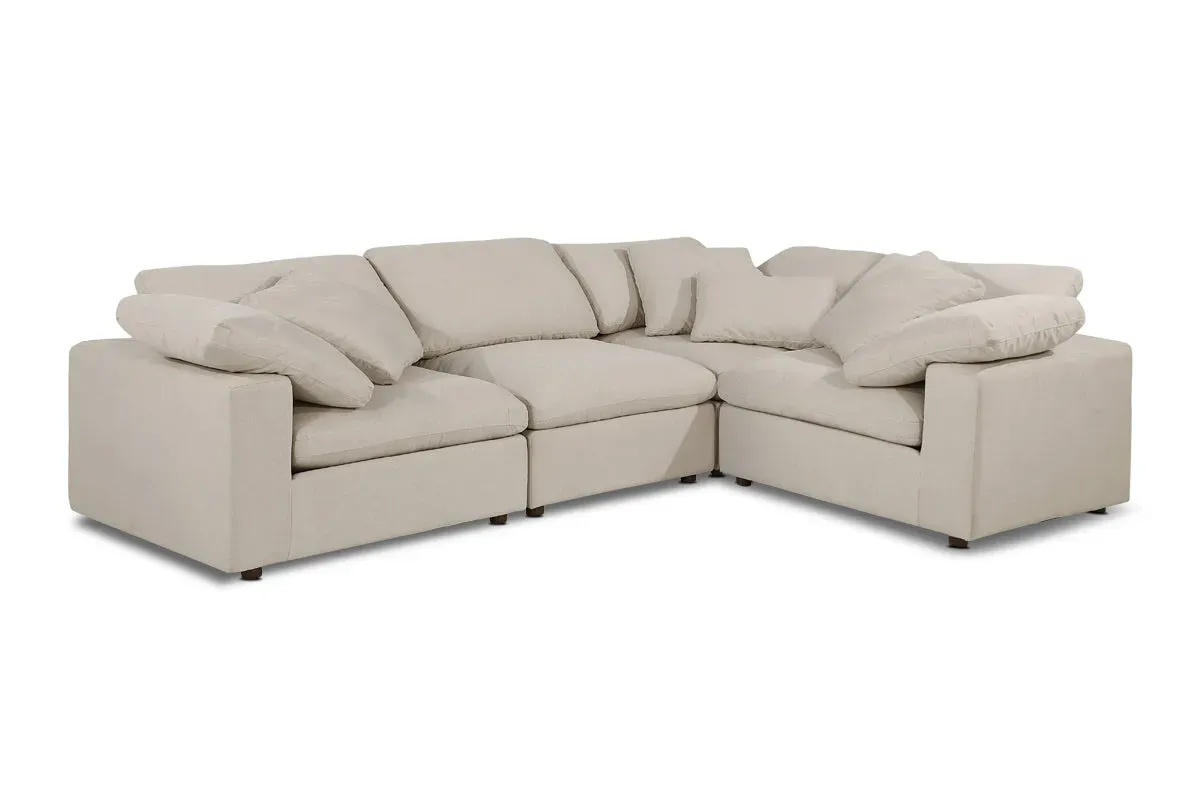 Mackenzie 4pc Modular Sectional Sofa