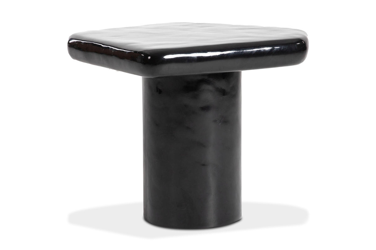 Obsidian Side Table