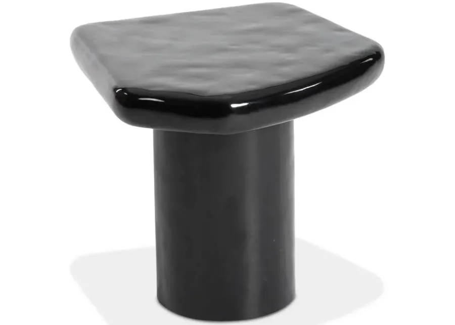 Obsidian Side Table