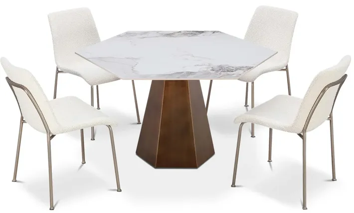 Amalfi Hexagonal Dining Table