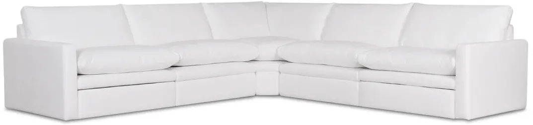 Laurent 3pc Sectional Sofa with Power Footrests