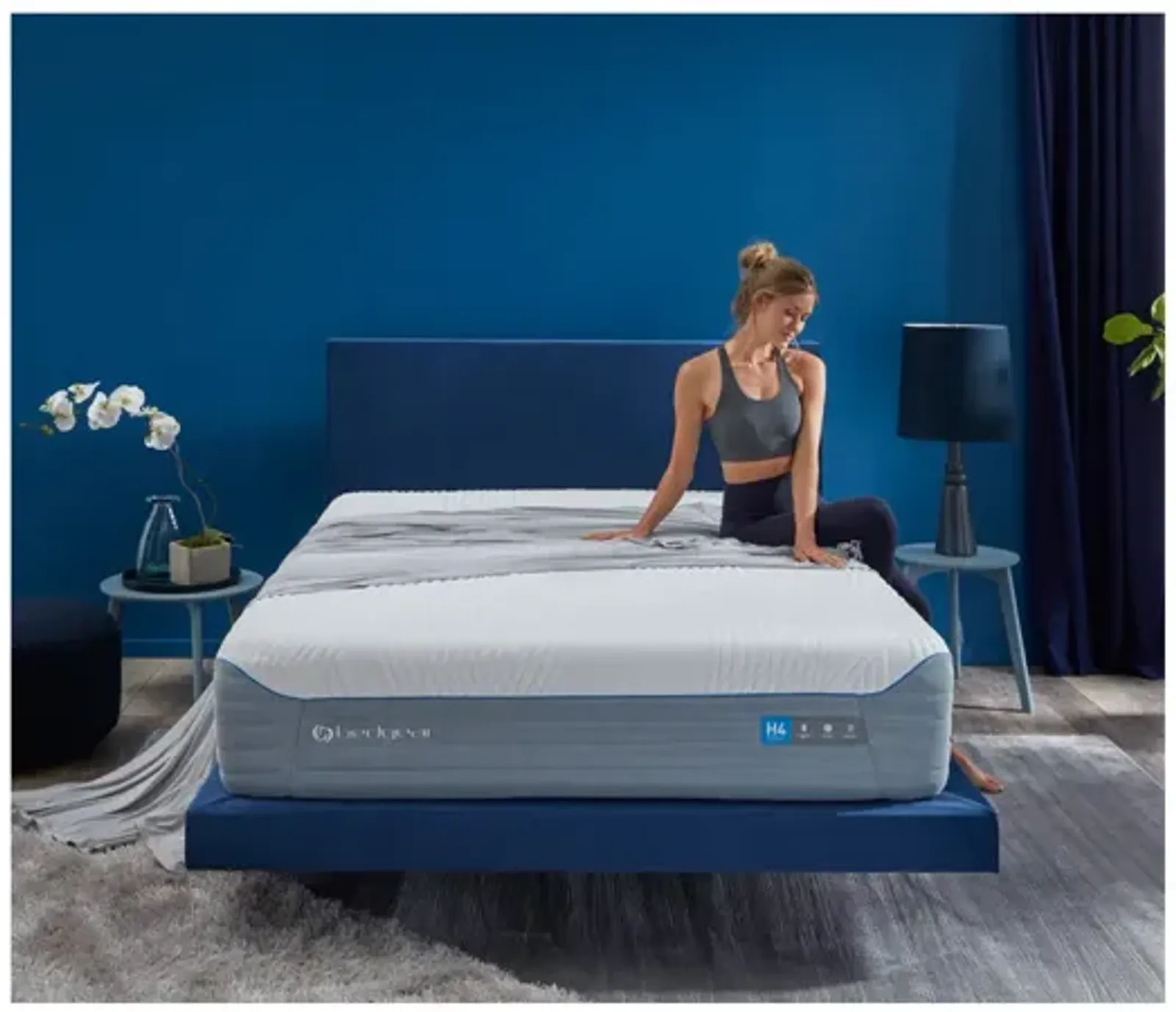 H4 Medium-Firm Hybrid Mattress by BEDGEAR®