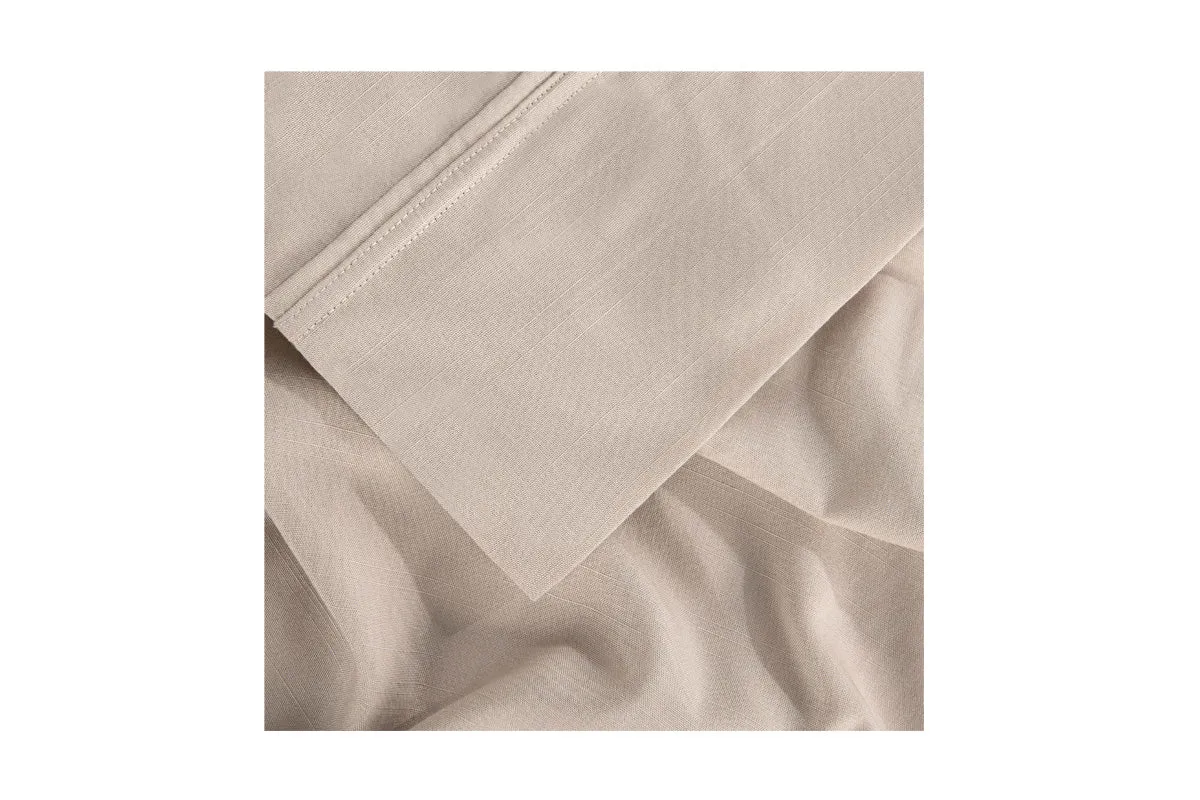 Hyper-Linen Beige Sheet Set by BEDGEAR®