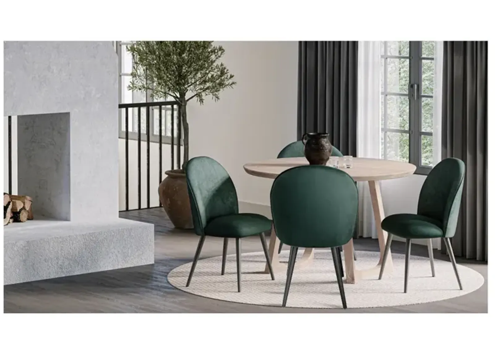 Stratford/Cassidy Round Dining Bundle