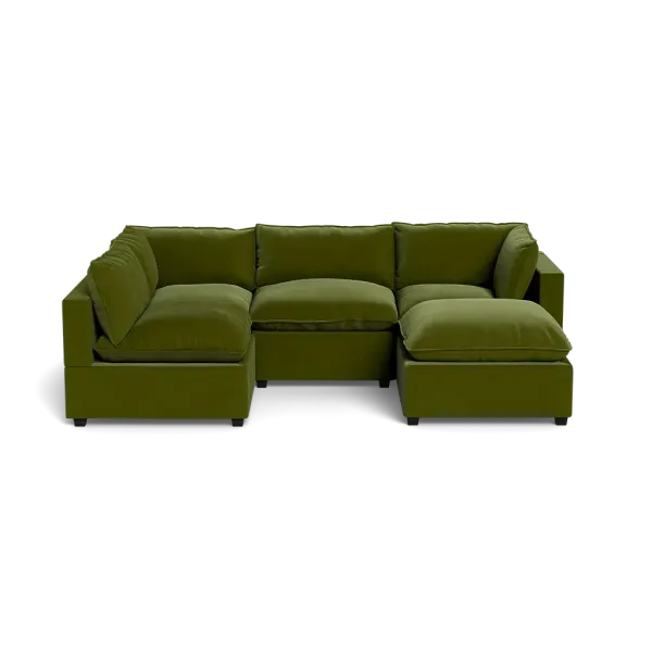 Kova Box Cushion L-Shape + Ottoman