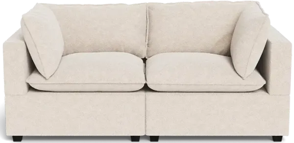Kova Box Cushion Sofa 86"