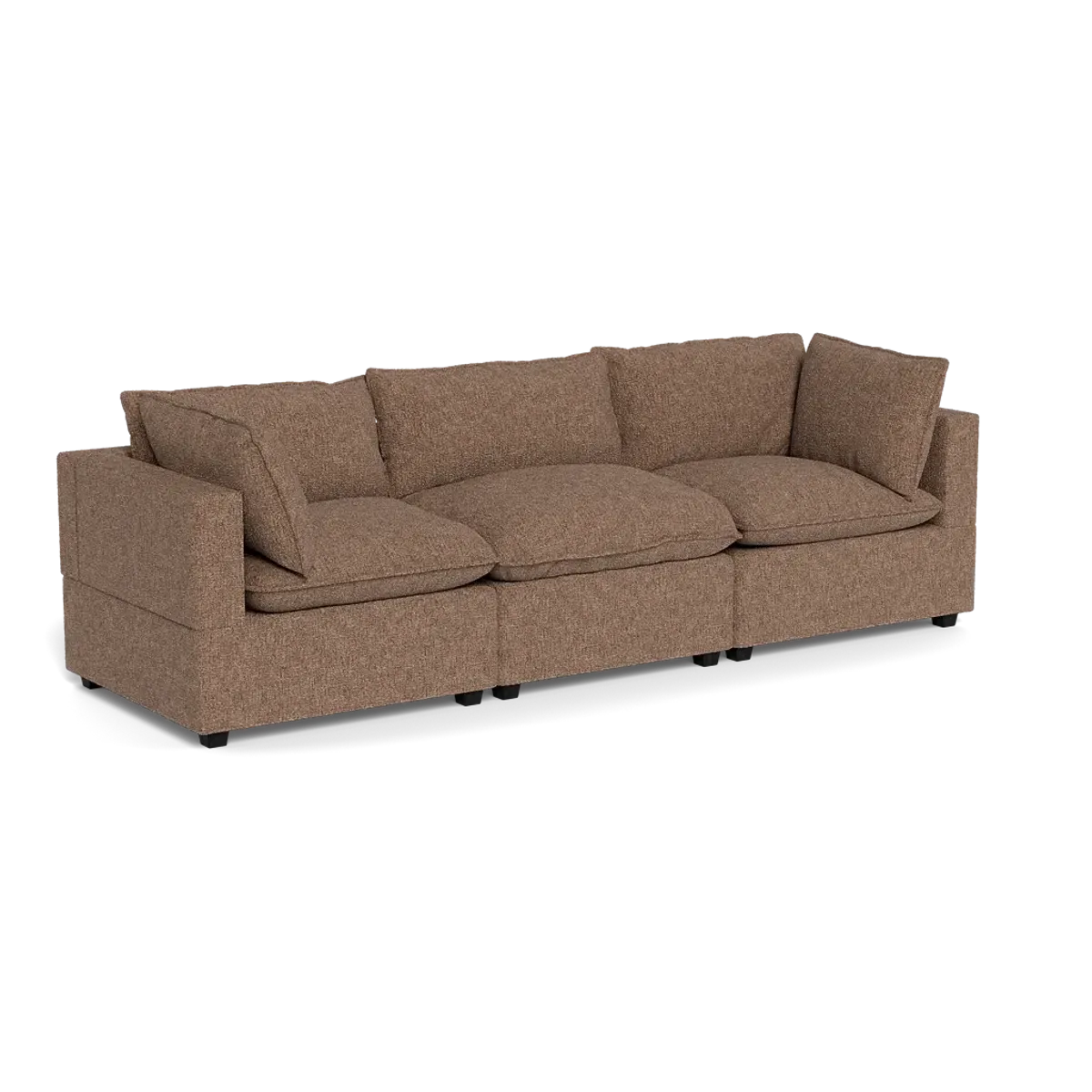 Kova Box Cushion Sofa 122"