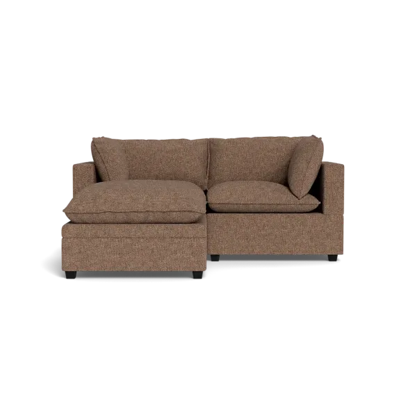 Kova Box Cushion Sofa 86" + Ottoman