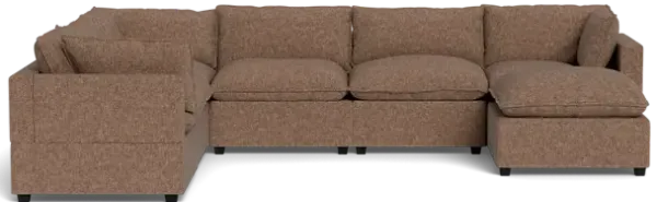 Kova Box Cushion Grand Corner + Ottoman