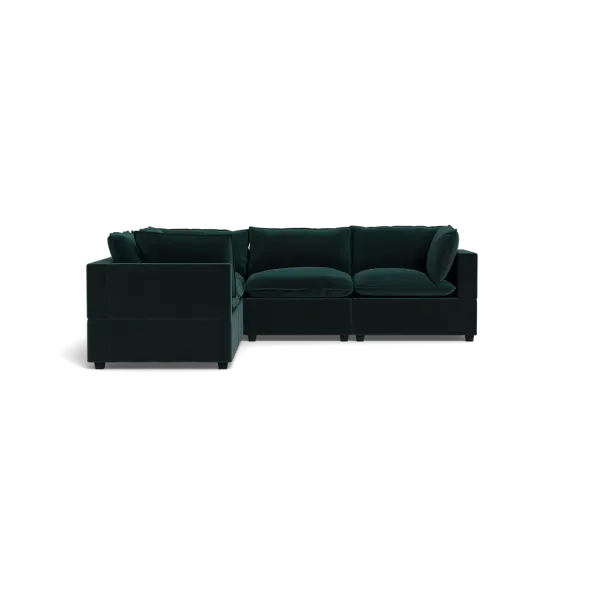Kova Box Cushion Corner Sectional
