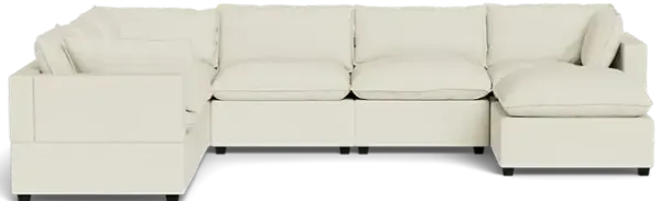 Kova Box Cushion Grand Corner + Ottoman