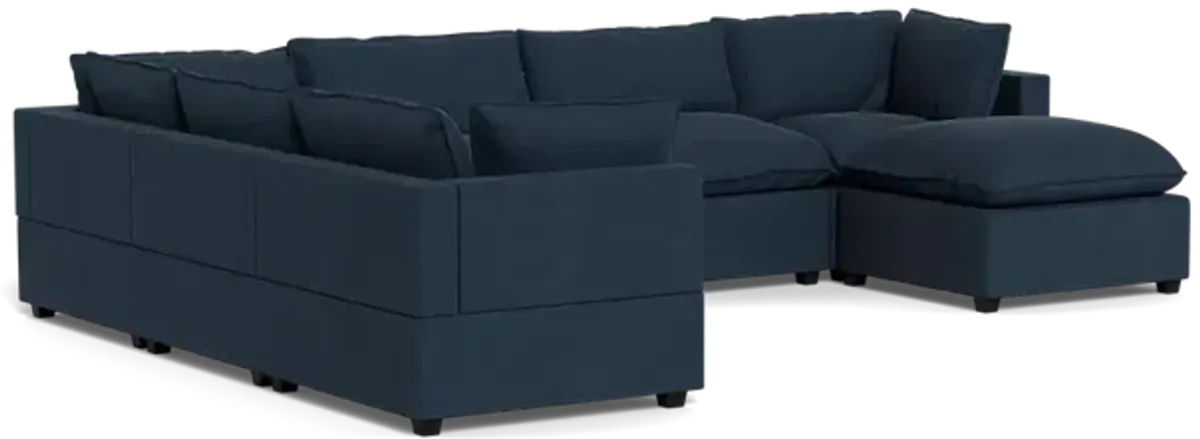 Kova Box Cushion Grand Corner + Ottoman