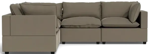 Kova Box Cushion Corner Sectional