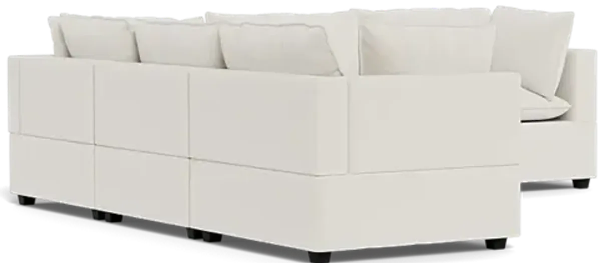 Kova Box Cushion Corner Sectional