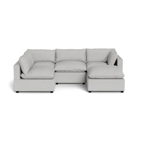 Kova Box Cushion L-Shape + Ottoman