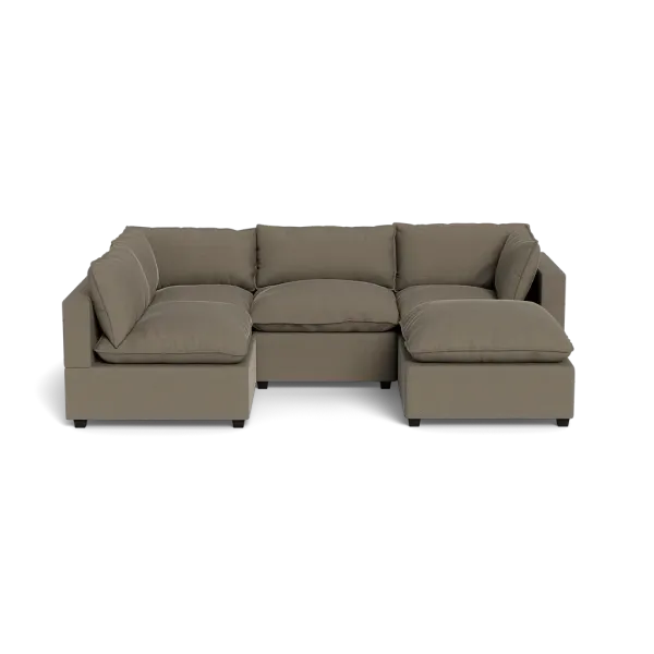 Kova Box Cushion L-Shape + Ottoman