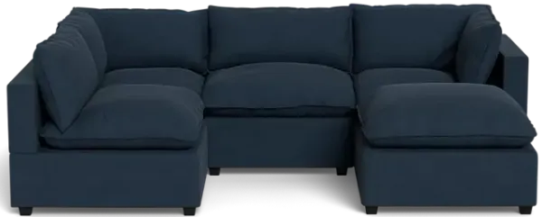 Kova Box Cushion L-Shape + Ottoman