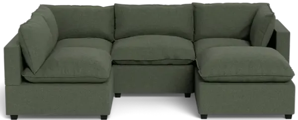 Kova Box Cushion L-Shape + Ottoman