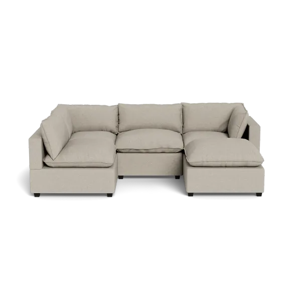 Kova Box Cushion L-Shape + Ottoman