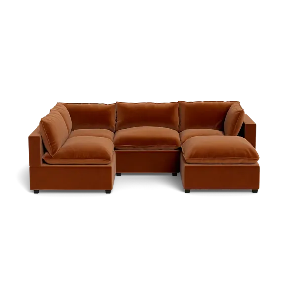 Kova Box Cushion L-Shape + Ottoman