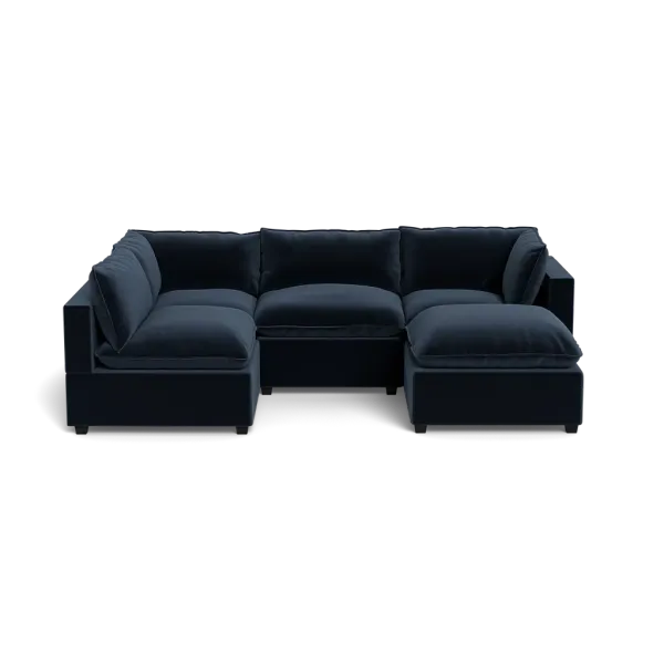 Kova Box Cushion L-Shape + Ottoman