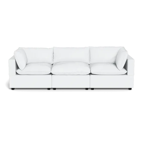 Kova Box Cushion Sofa 122"