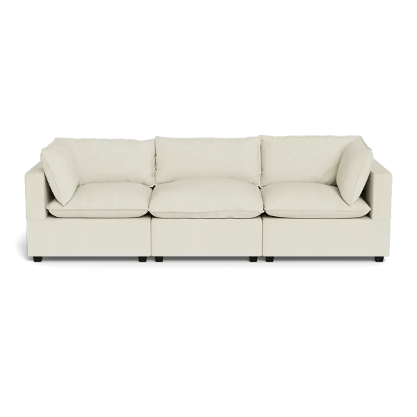 Kova Box Cushion Sofa 122"