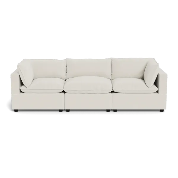Kova Box Cushion Sofa 122"