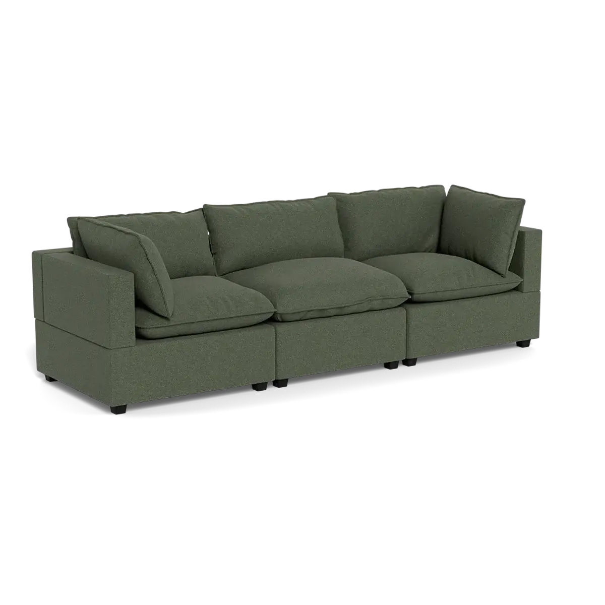 Kova Box Cushion Sofa 122"