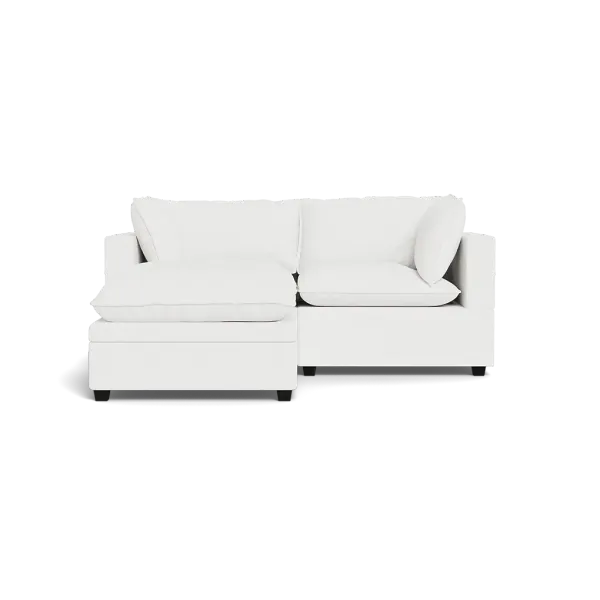 Kova Box Cushion Sofa 86" + Ottoman