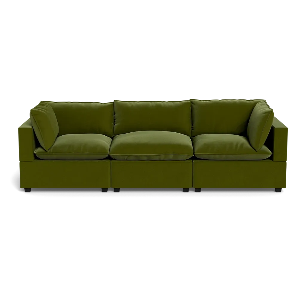 Kova Pillow Cushion Sofa 122"