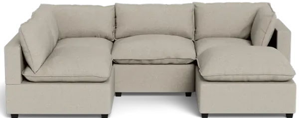 Kova Pillow Cushion L-Shape + Ottoman