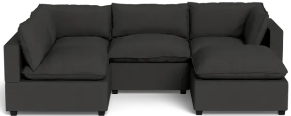 Kova Pillow Cushion L-Shape + Ottoman