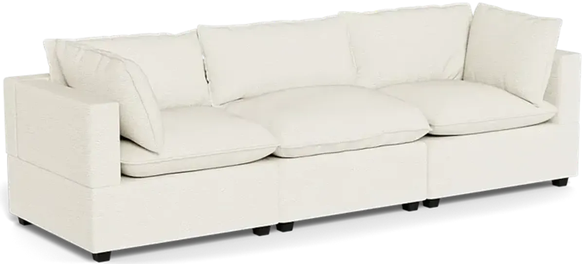 Kova Box Cushion Sofa 122"
