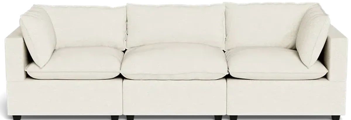 Kova Box Cushion Sofa 122"