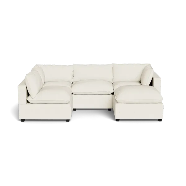 Kova Box Cushion L-Shape + Ottoman