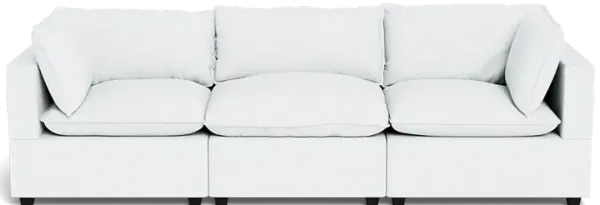 Kova Box Cushion Sofa 122"