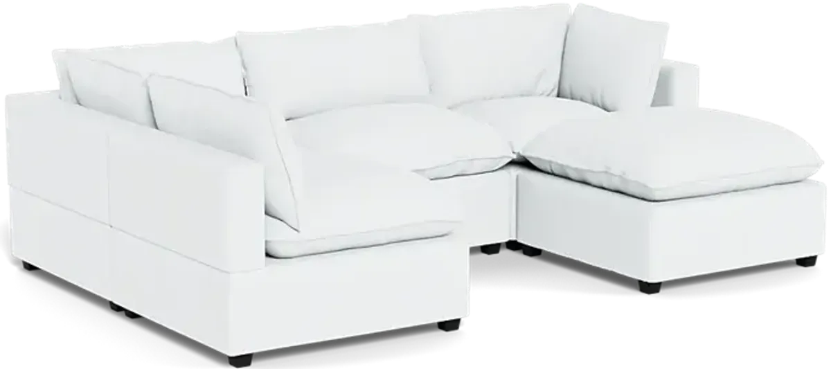 Kova Pillow Cushion L-Shape + Ottoman