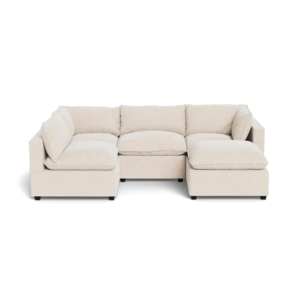 Kova Box Cushion L-Shape + Ottoman