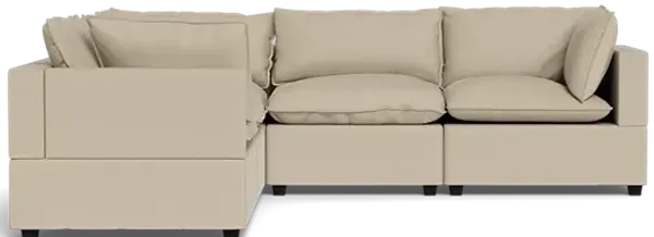 Kova Box Cushion Corner Sectional