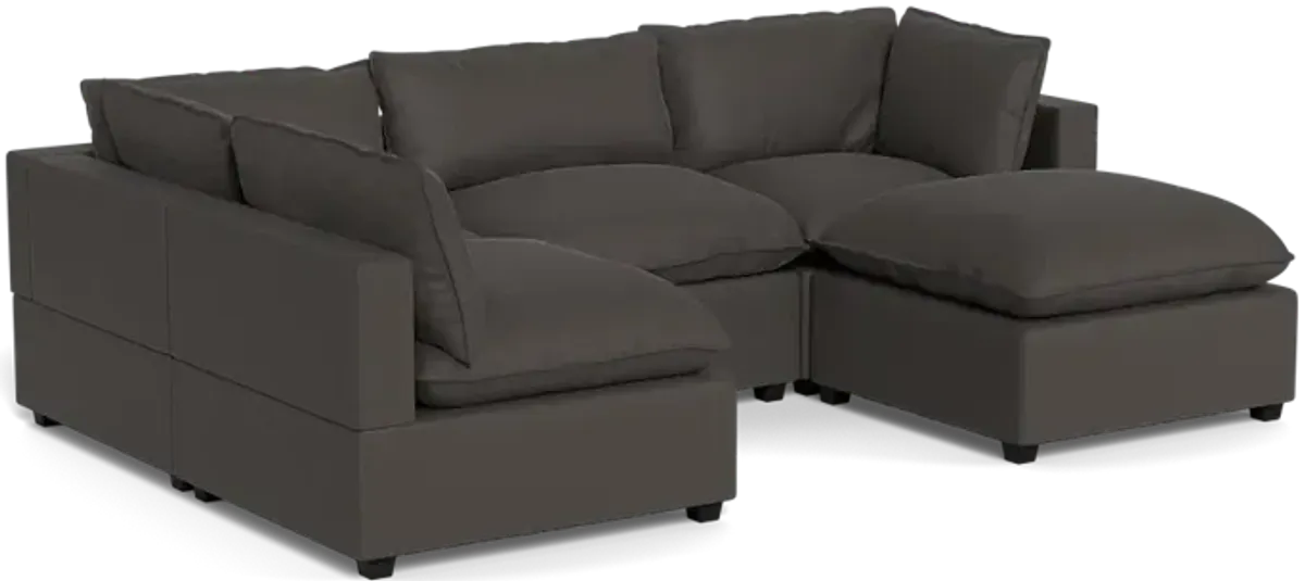 Kova Pillow Cushion L-Shape + Ottoman