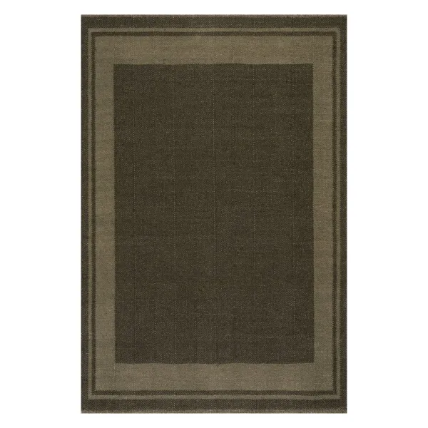 Canon Bordered Wool Rug by Nate Berkus