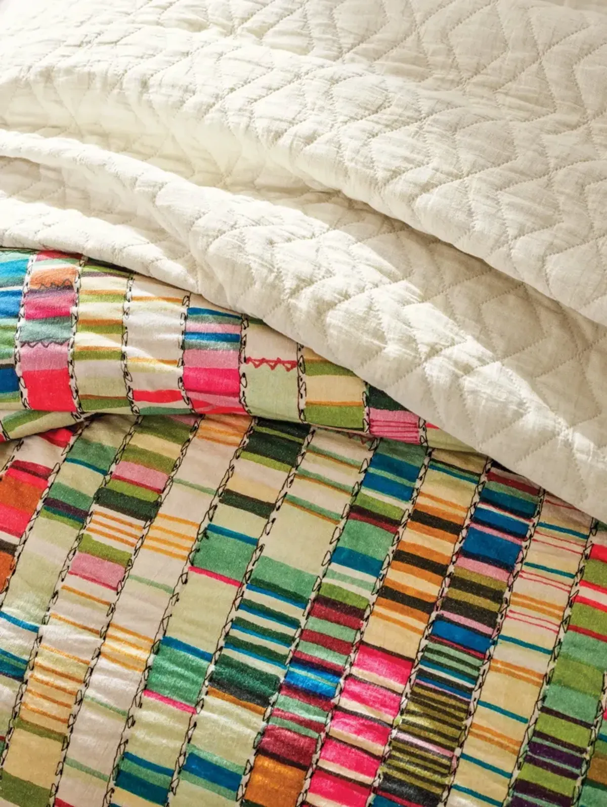 Birdie Quilted Coverlet