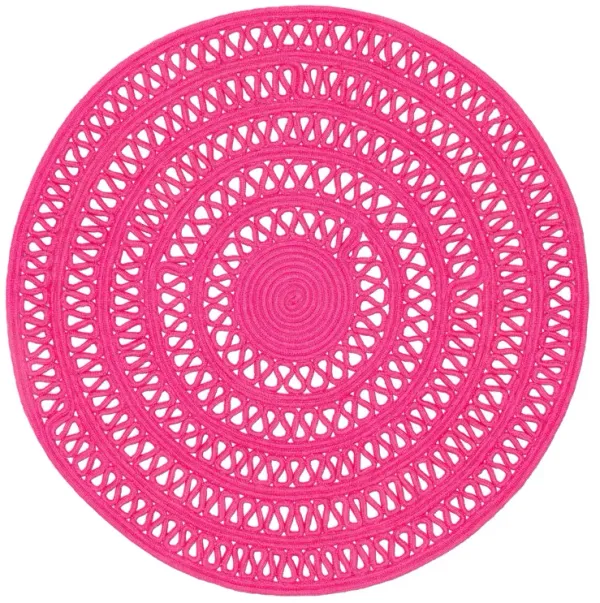 Bowline Handwoven Indoor/Outdoor Round Rug