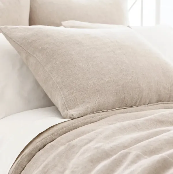 Linen Chenille sham